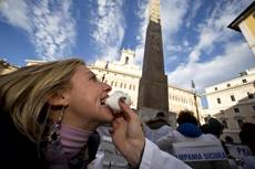 Veterinari in piazza Montecitorio, "la mozzarella Dop è sicura"