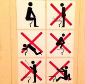 Sochi 2014: il  bizzarro cartello nella toilette