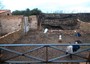 Crollo del muro di contenimento nella Domus del Moralista a Pompei il 30 novembre