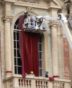 Il balcone dell'Habemus Papam