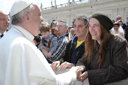 Patti Smith, mi piace papa Francesco