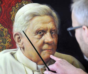Un ritratto di Ratzinger
