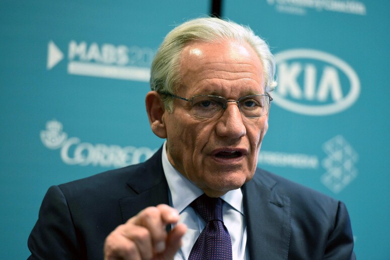 O jornalista Bob Woodward, autor do livro  'War ' © ANSA/EPA