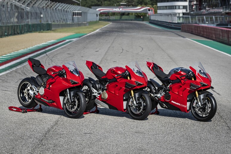 La gamma Ducati - RIPRODUZIONE RISERVATA