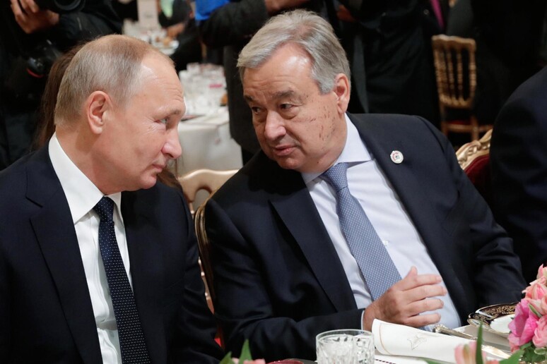 Il Cremlino:  'Giovedì incontro Putin-Guterres al margine del vertice Brics ' - RIPRODUZIONE RISERVATA