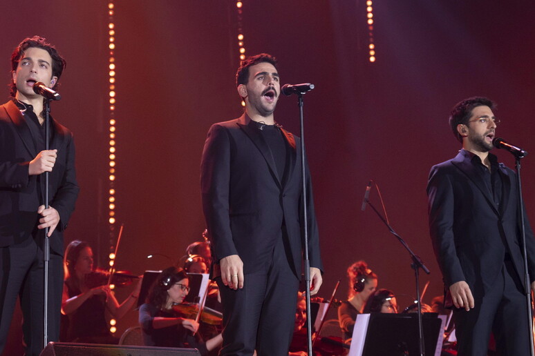 Apenas 600 pessoas poderão acompanhar os shows de Il Volo no Vale dos Templos © ANSA/EPA