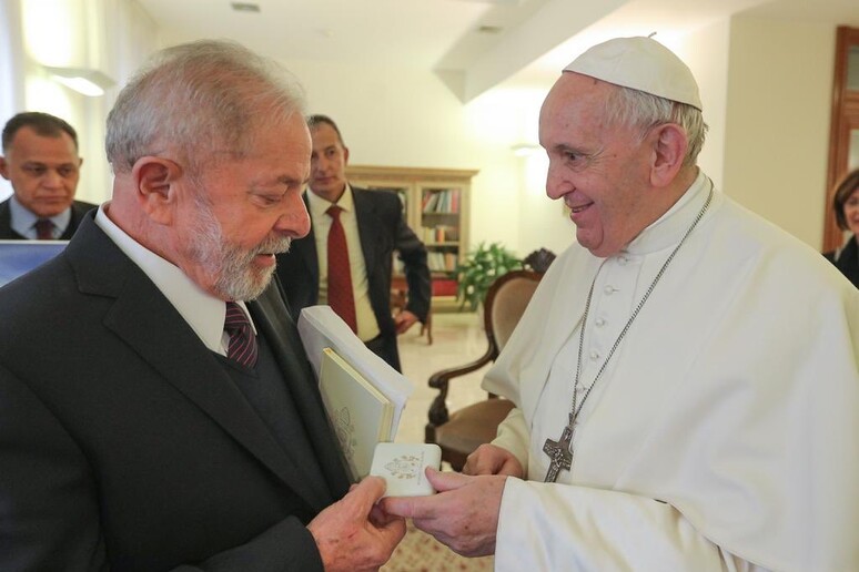 Lula y el Papa Francisco hablarán este miércoles - Vaticano - Ansa.it