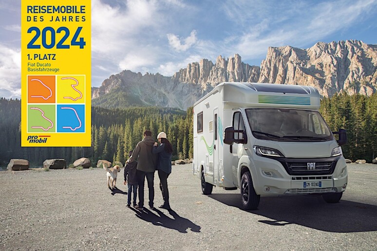 Fiat Professional Ducato è Miglior veicolo base per camper © ANSA/Fiat Professional