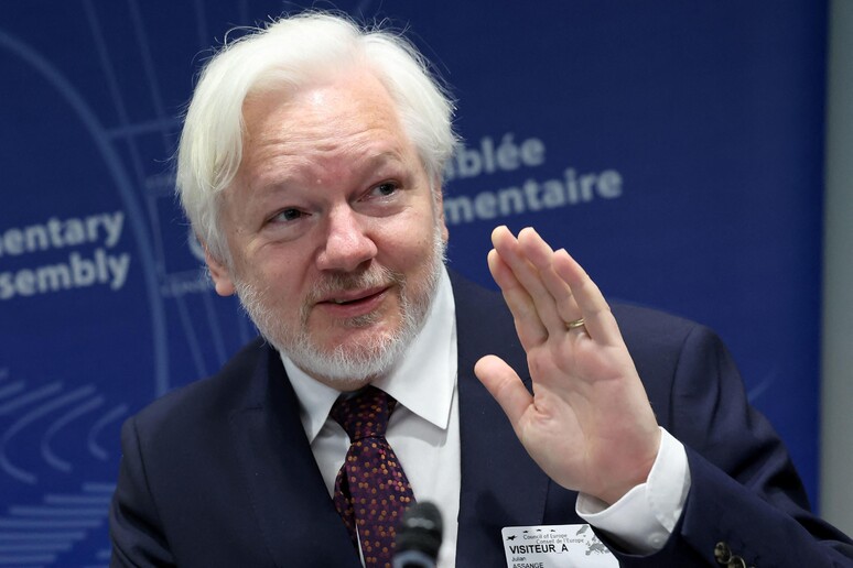 O jornalista australiano Julian Assange é fundador do WikiLeaks © ANSA/AFP