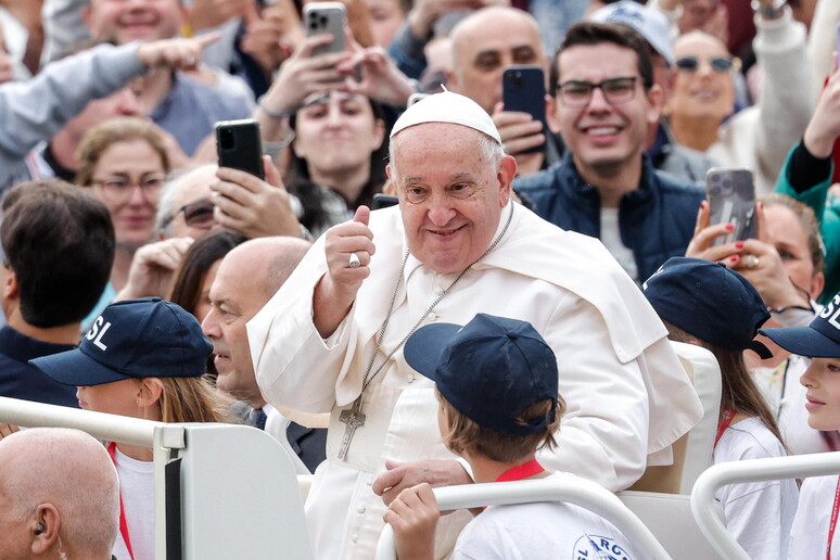 Papa Francisco publicou mensagem nas redes sociais - TODOS OS DIREITOS RESERVADOS