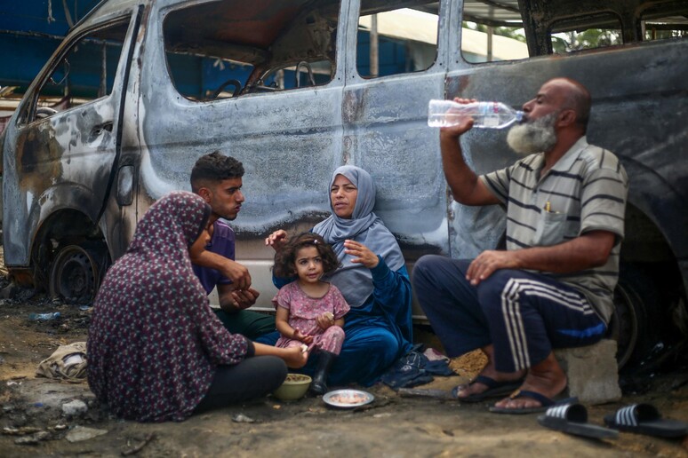 Norte de Gaza não recebia ajuda alimentar nas últimas duas semanas © ANSA/AFP