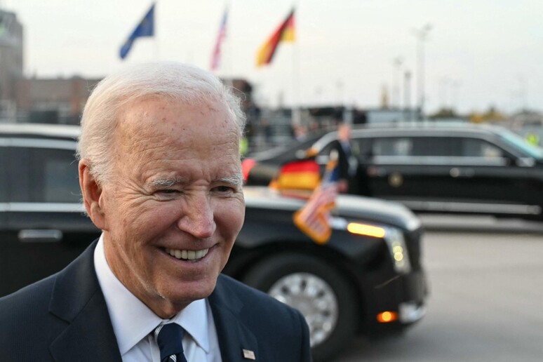 Biden chega à Alemanha para último compromisso como chefe de Estado © ANSA/AFP