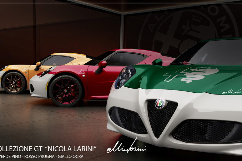 Stellantis Heritage presenta la 4C Collezione GT Nicola Larini - ALL RIGHTS RESERVED