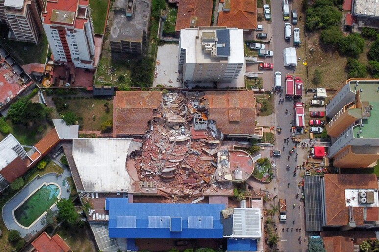 Responsável pela obra de revitalização do hotel Dubrovnik foi detido preventivamente © ANSA/AFP