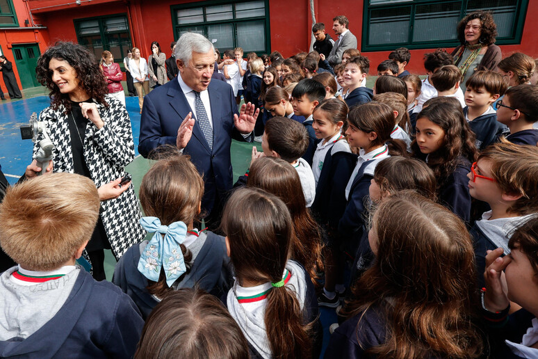 Ministro Antonio Tajani durante visita a Buenos Aires - TODOS OS DIREITOS RESERVADOS