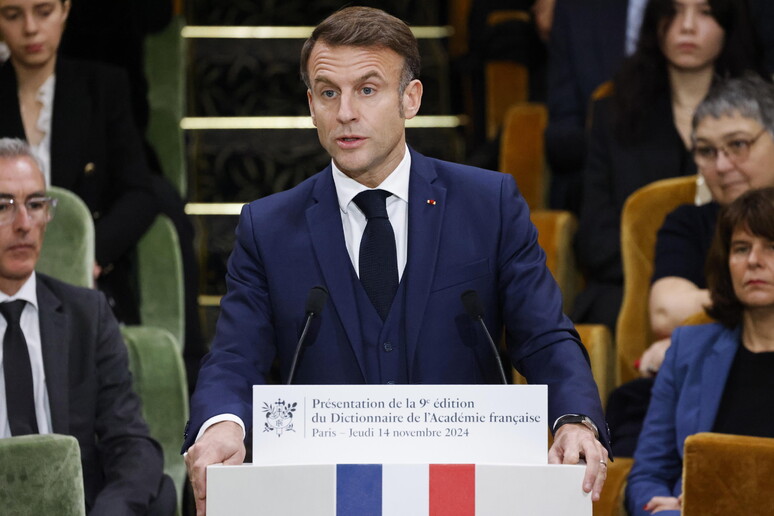 El presidente francés, Emmanuel Macron. © ANSA/EPA