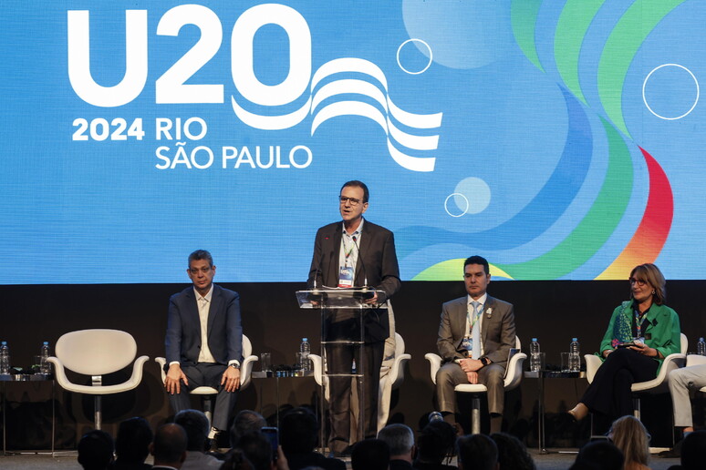 Lula fez discurso em evento à margem do G20 © ANSA/EPA