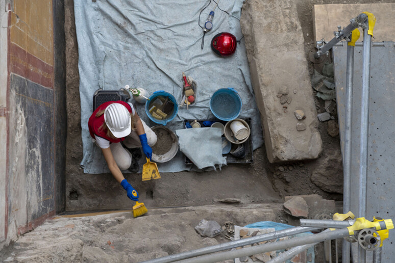 Finalizó la restauración en Pompeya de la Casa de la Fuente Pequeña - TODOS LOS DERECHOS RESERVADOS