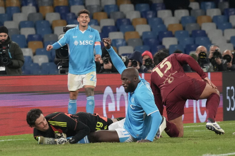 Calcio: Napoli-Roma 1-0 - RIPRODUZIONE RISERVATA