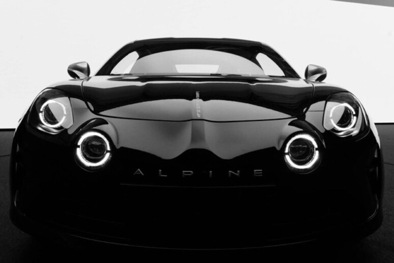 Alpine A110 Monochromatic tra arte e design © ANSA/Web