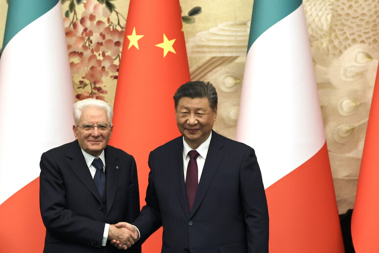 Mattarella está em visita oficial à China - TODOS OS DIREITOS RESERVADOS