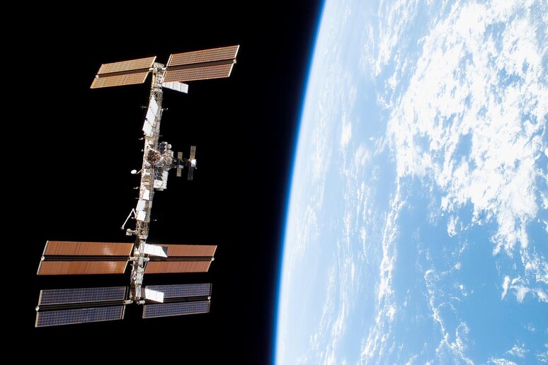 &nbsp;La Iss perde costantemente quota a causa dell 'attrito atmosferico (fonte: NASA) - RIPRODUZIONE RISERVATA