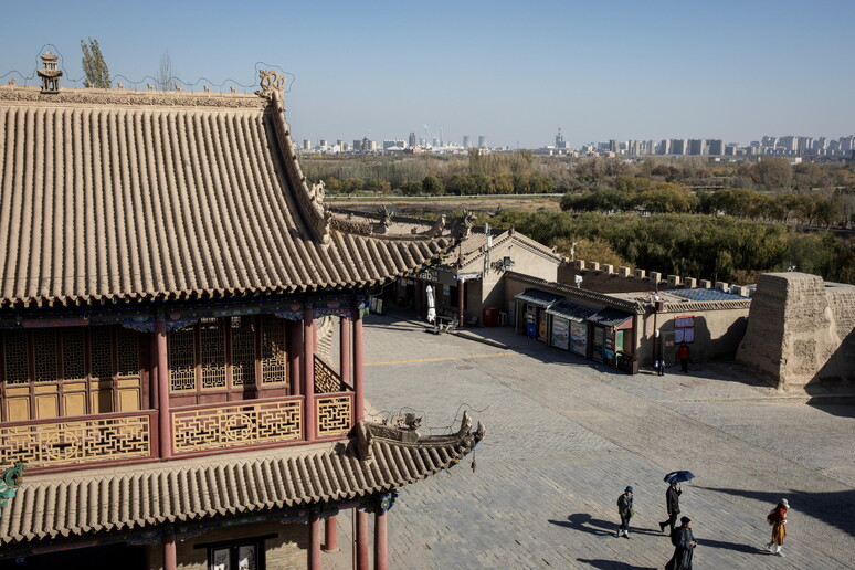 Una vista de la provincia china de Gansu. - TODOS LOS DERECHOS RESERVADOS