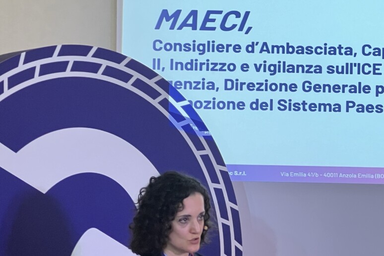 Alessandra Pastorelli della Promozione Sistema Paese del Ministero degli Affari Esteri - RIPRODUZIONE RISERVATA