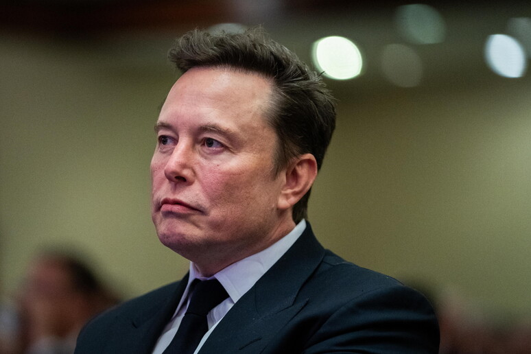 Elon Musk © ANSA/EPA