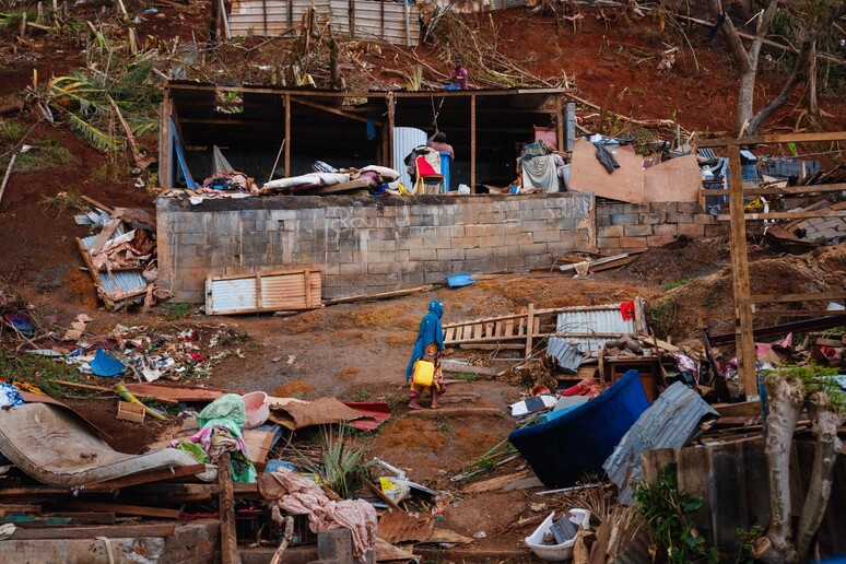 Ciclone Chido destruiu Mayotte, Moçambique e Maláui © ANSA/AFP