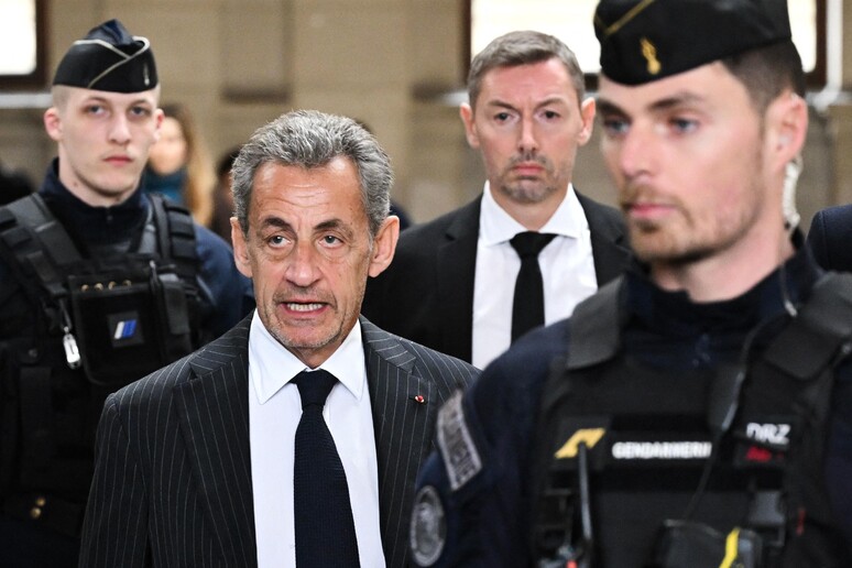 Nicolas Sarkozy foi condenado por tráfico de influência © ANSA/AFP