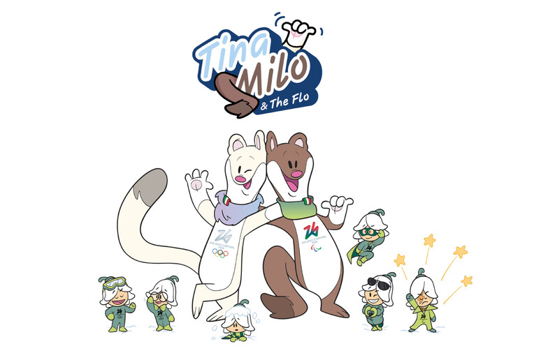 A Sanremo le mascotte di Milano Cortina 2026 -     RIPRODUZIONE RISERVATA