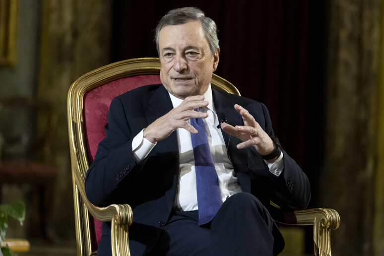 Draghi ser homenageado no próximo dia 14 de junho - TODOS OS DIREITOS RESERVADOS