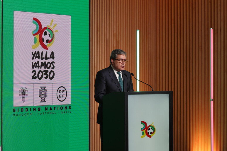 Fernando Gomes, presidente de la Federación Portuguesa de Fútbol © ANSA/EPA