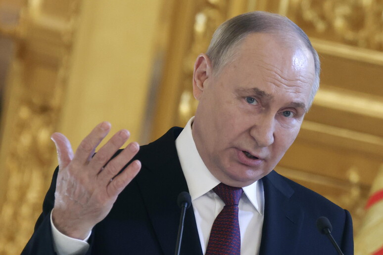 O presidente da Rússia, Vladimir Putin © ANSA/EPA