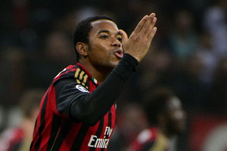 Robinho estuprou mulher quando jogava pelo Milan © ANSA/AFP