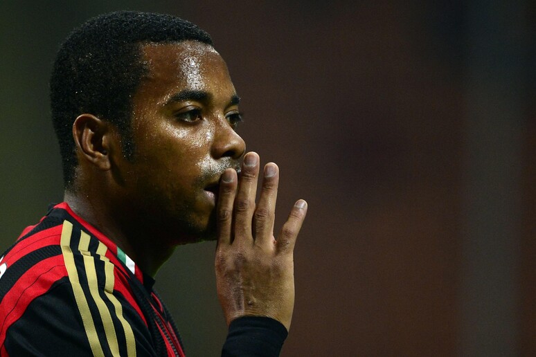 Robinho está detido por crime cometido na Itália © ANSA/AFP