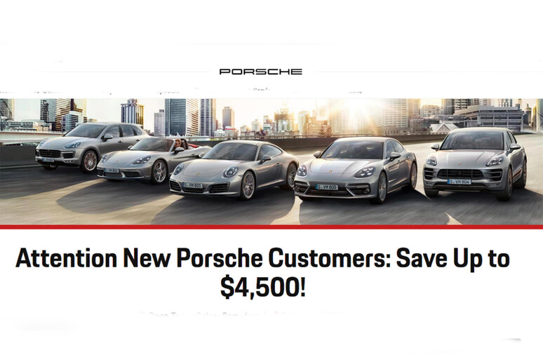 Usa: Porsche guarda ai clienti Tesla per vendere la Taycan © ANSA/Porsche US