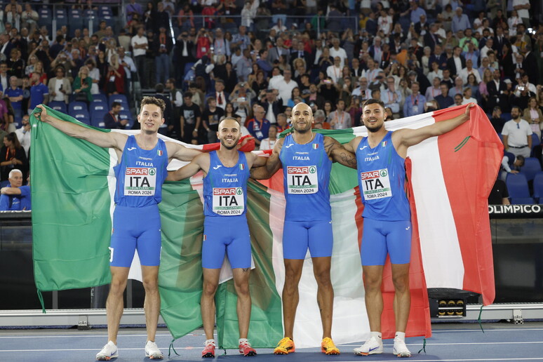 Italia cerró el Campeonato europeo a toda orquesta y con cosecha récord de medallas en Roma - TODOS LOS DERECHOS RESERVADOS