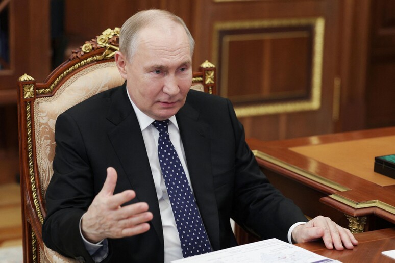Putin fez modificações no Ministério da Defesa © ANSA/AFP