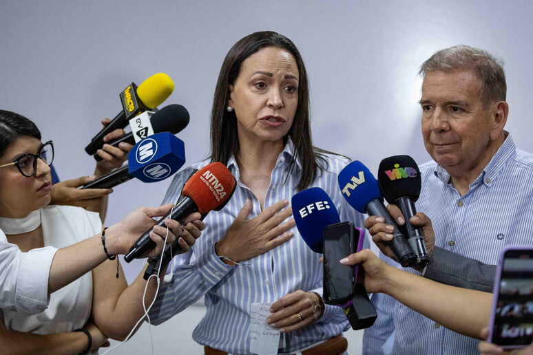 Maria Corina Machado denunciou tentativa de atentado - TODOS OS DIREITOS RESERVADOS