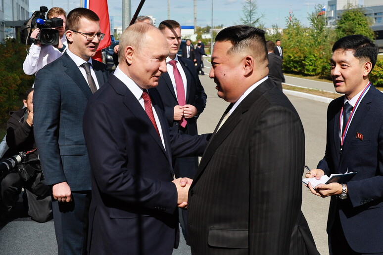 Presidente russo visitará Kim Jong-un © ANSA/EPA