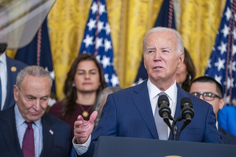Joe Biden disputará eleições novamente contra Donald Trump © ANSA/EPA