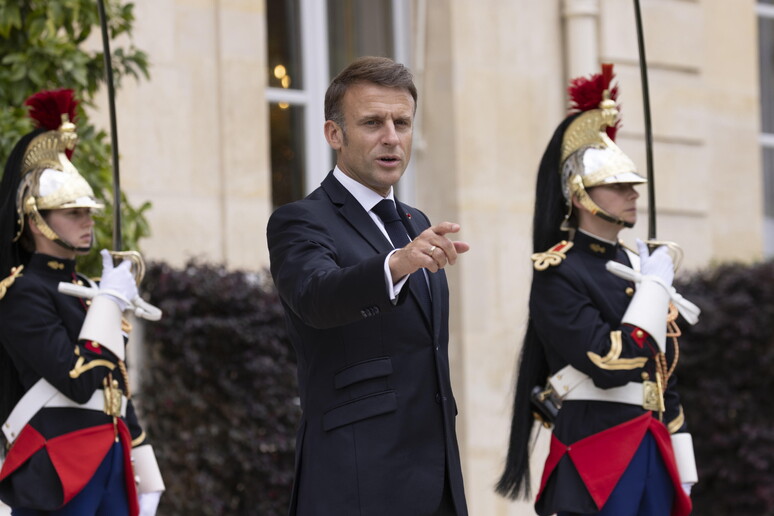 Emmanuel Macron © ANSA/EPA