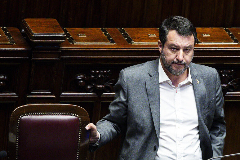 El viceprimer ministro y ministro de Infraestructuras de Italia, Matteo Salvini - TODOS LOS DERECHOS RESERVADOS