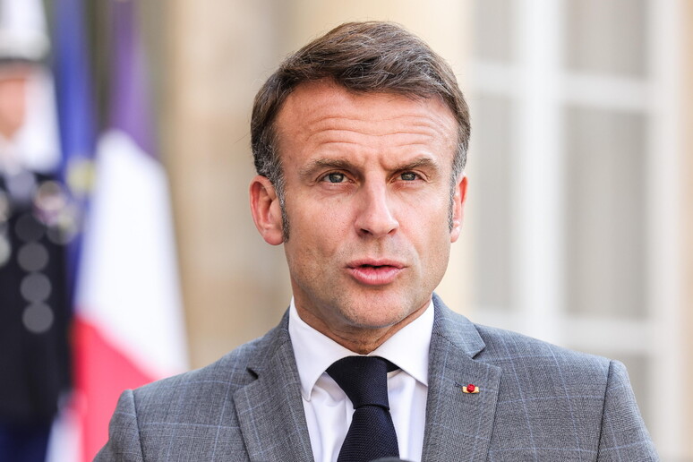 Presidente da França, Emmanuel Macron © ANSA/EPA