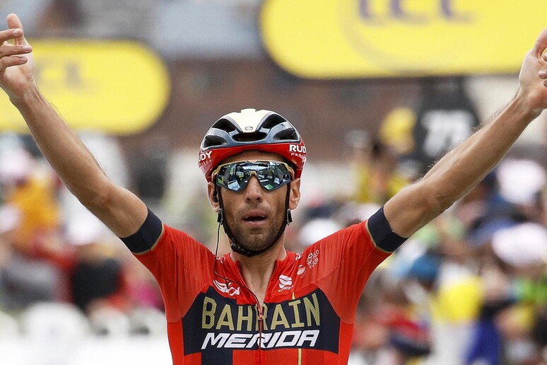 Vincenzo Nibali © ANSA/EPA