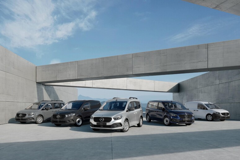 Mercedes amplia la gamma degli small van, ora fino a 7 posti © ANSA/Mercedes-Benz AG
