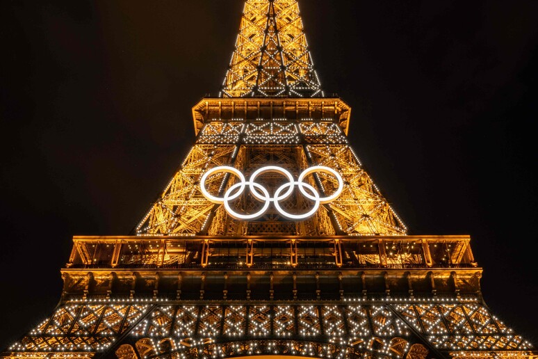 Parigi: "Garantiamo la sicurezza del team olimpico d 'Israele" © ANSA/AFP