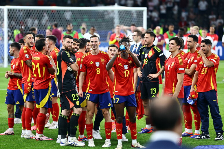 Espanha venceu final da Eurocopa por 2 a 1 © ANSA/EPA